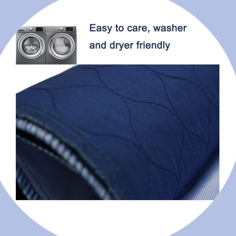 Reusable Washable Incontinence Bed Pads 2 Pack 34X36 Absorbent Waterproof Quilte - Picture 3 of 5